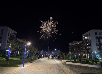 Füzulidə Zəfər Gününə həsr olunan atəşfəşanlıq keçirilib (FOTO)