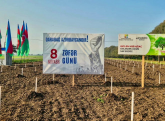 Zəfər Günü ilə əlaqədar meşə fondu torpaqlarında 30 mindən artıq ağac əkilib (FOTO)