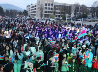 Xankəndidə Zəfərimizin 5 illiyi möhtəşəm bayram coşqusu ilə qeyd olunub (FOTO)