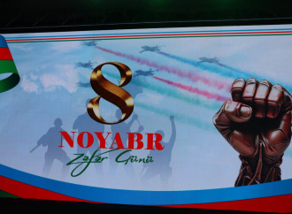 Xankəndidə Zəfərimizin 5 illiyi möhtəşəm bayram coşqusu ilə qeyd olunub (FOTO)