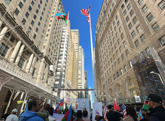 Nyu Yorkun məşhur parkında Azərbaycanın Dövlət Bayrağı ucaldılıb (FOTO)