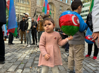 Nyu Yorkun məşhur parkında Azərbaycanın Dövlət Bayrağı ucaldılıb (FOTO)