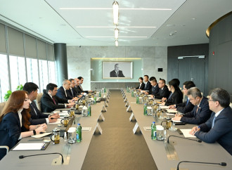 “China Datang Corporation Ltd.” şirkətinin sədri ilə görüş keçirilib