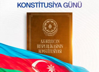Prezident İlham Əliyev Konstitusiya Günü münasibətilə paylaşım edib