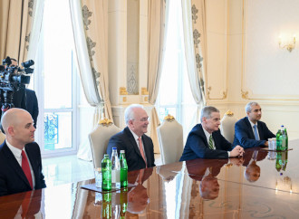 Prezident İlham Əliyev ABŞ-nin İsa Məsihin Sonuncu Gün Müqəddəsləri Kilsəsinin nümayəndə heyətini qəbul edib