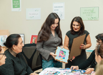 Leyla Əliyeva Mingəçevirdə şəhid ailəsini ziyarət edib, bir sıra sosial müəssisələrlə tanış olub