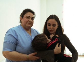 Leyla Əliyeva Mingəçevirdə şəhid ailəsini ziyarət edib, bir sıra sosial müəssisələrlə tanış olub