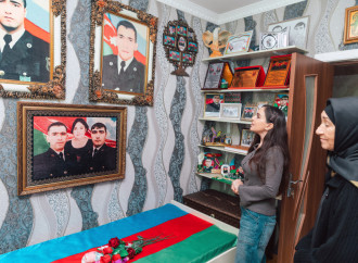 Leyla Əliyeva Mingəçevirdə şəhid ailəsini ziyarət edib, bir sıra sosial müəssisələrlə tanış olub