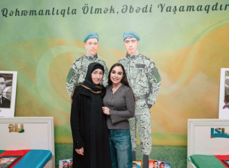 Leyla Əliyeva Mingəçevirdə şəhid ailəsini ziyarət edib, bir sıra sosial müəssisələrlə tanış olub