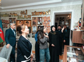 Leyla Əliyeva Mingəçevirdə şəhid ailəsini ziyarət edib, bir sıra sosial müəssisələrlə tanış olub