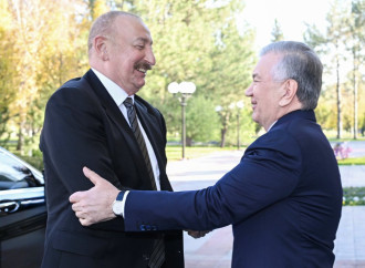 Daşkənddə Prezident İlham Əliyevin Özbəkistan Prezidenti ilə təkbətək görüşü olub (FOTO)