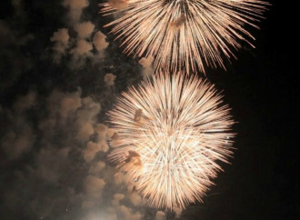 Daşkənddə Mərkəzi Asiya Dövlət Başçılarının 7-ci Məşvərət Görüşündə iştirak edən dövlət başçılarının şərəfinə atəşfəşanlıq olub