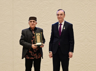 Prezident İlham Əliyev Daşkənddə "Gələcəyin İrsi" Beynəlxalq Mükafatının təqdimat mərasimində iştirak edib