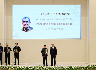 Prezident İlham Əliyev Daşkənddə "Gələcəyin İrsi" Beynəlxalq Mükafatının təqdimat mərasimində iştirak edib