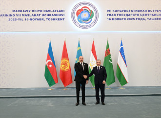 Prezidenti İlham Əliyev Daşkənddə Mərkəzi Asiya Dövlət Başçılarının "Mərkəzi Asiya+Azərbaycan" formatında 7-ci Məşvərət görüşünün iclasında iştırak etmək üçün Konqres Mərkəzinə gəlib (FOTO)