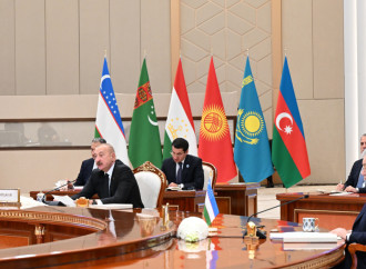 Prezident İlham Əliyev Mərkəzi Asiya Dövlət Başçılarının 7-ci Məşvərət Görüşünün iclasında çıxış edib (YENİLƏNİB-2) (FOTO)