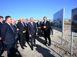 Əlaqələndirmə Qərargahının üzvləri Ağalıda kənd təsərrüfatı təyinatlı torpaq sahələrinə baxış keçiriblər