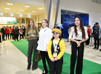 Heydər Əliyev Fondunun vitse-prezidenti Leyla Əliyeva Beynəlxalq STEAM Azərbaycan Festivalını ziyarət edib