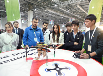 Heydər Əliyev Fondunun vitse-prezidenti Leyla Əliyeva Beynəlxalq STEAM Azərbaycan Festivalını ziyarət edib