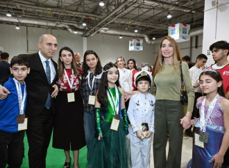 Heydər Əliyev Fondunun vitse-prezidenti Leyla Əliyeva Beynəlxalq STEAM Azərbaycan Festivalını ziyarət edib