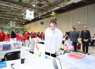 Heydər Əliyev Fondunun vitse-prezidenti Leyla Əliyeva Beynəlxalq STEAM Azərbaycan Festivalını ziyarət edib