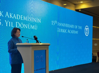 Türk Mədəniyyəti və İrsi Fondunun Prezidenti Türk Akademiyasının 15 illik yubiley mərasimində iştirak edib