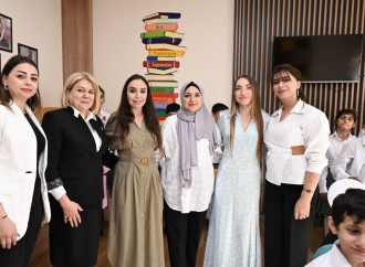 Heydər Əliyev Fondunun vitse-prezidenti Leyla Əliyeva Lənkəranda internat məktəbində olub