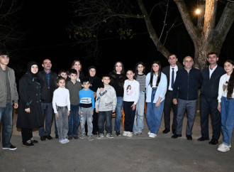 Leyla Əliyeva və Arzu Əliyeva Astarada Pəncəli Teymurovun ailəsini ziyarət ediblər