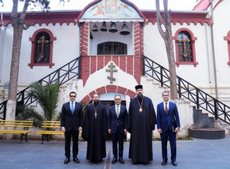 Dövlət Komitəsinin sədri Bakı şəhəri Ali Mələk Mikayıl kilsəsini ziyarət edib