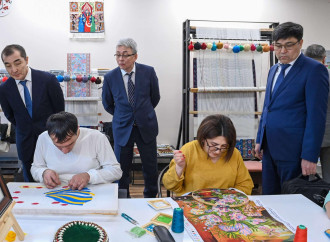 Qazaxıstan nümayəndə heyətləri DOST İnklüziv İnkişaf və Yaradıcılıq Mərkəzi ilə tanış olublar