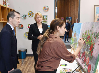 Qazaxıstan nümayəndə heyətləri DOST İnklüziv İnkişaf və Yaradıcılıq Mərkəzi ilə tanış olublar