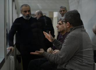 Ermənistan vətəndaşlarının məhkəməsində 6 təqsirləndirilən şəxsin vəkili müdafiə çıxışı edib