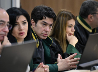 Ermənistan vətəndaşlarının məhkəməsində 6 təqsirləndirilən şəxsin vəkili müdafiə çıxışı edib