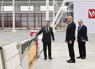 Prezident İlham Əliyev “AZWOOL” mineral daş yunu zavodunun açılışında iştirak edib