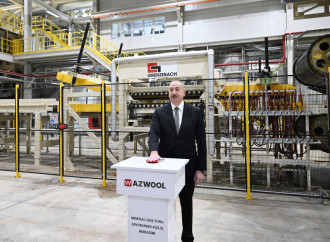 Prezident İlham Əliyev “AZWOOL” mineral daş yunu zavodunun açılışında iştirak edib