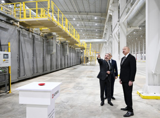 Prezident İlham Əliyev “AZWOOL” mineral daş yunu zavodunun açılışında iştirak edib