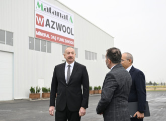 Prezident İlham Əliyev “AZWOOL” mineral daş yunu zavodunun açılışında iştirak edib