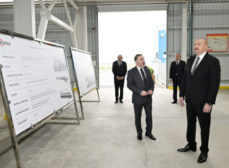 Prezident İlham Əliyev “AZWOOL” mineral daş yunu zavodunun açılışında iştirak edib