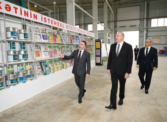 Prezident İlham Əliyev “AZWOOL” mineral daş yunu zavodunun açılışında iştirak edib