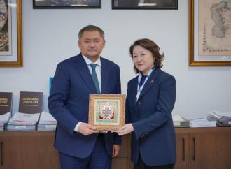 Türk Mədəniyyəti və İrsi Fondunun Prezidenti ilə Qazaxıstan Respublikasının Elm və Ali Təhsil Naziri Arasında görüş baş tutub
