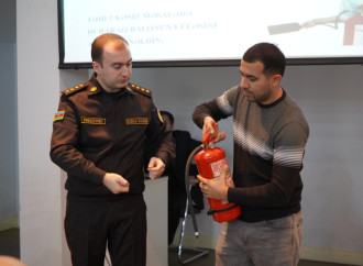 FHN “İçərişəhər” Dövlət Tarix-Memarlıq Qoruğunun ərazisində taktiki-xüsusi təlim keçirib