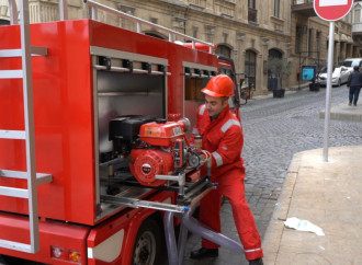 FHN “İçərişəhər” Dövlət Tarix-Memarlıq Qoruğunun ərazisində taktiki-xüsusi təlim keçirib