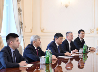 Prezident İlham Əliyev Qırğızıstan nümayəndə heyətini qəbul edib