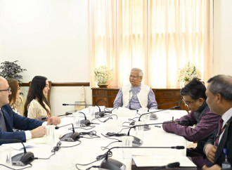 Heydər Əliyev Fondunun vitse-prezidenti Leyla Əliyeva və Bakı Media Mərkəzinin rəhbəri Arzu Əliyeva Dəkkədə Banqladeşin müvəqqəti hökumətinin Baş müşaviri ilə görüşüblər