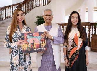 Heydər Əliyev Fondunun vitse-prezidenti Leyla Əliyeva və Bakı Media Mərkəzinin rəhbəri Arzu Əliyeva Dəkkədə Banqladeşin müvəqqəti hökumətinin Baş müşaviri ilə görüşüblər