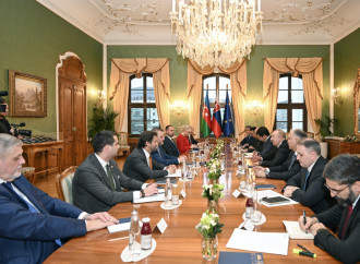 Bratislavada Prezident İlham Əliyevin Slovakiya Prezidenti ilə geniş tərkibdə görüşü olub