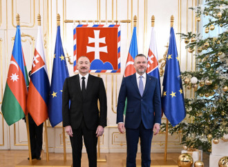 Prezident İlham Əliyevin Bratislavada rəsmi qarşılanma mərasimi olub