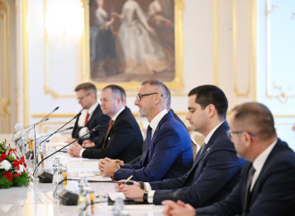 Prezident İlham Əliyevin Slovakiya Milli Şurasının sədri ilə təkbətək və geniş tərkibdə görüşləri olub