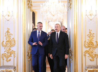 Prezident İlham Əliyevin Slovakiya Milli Şurasının sədri ilə təkbətək və geniş tərkibdə görüşləri olub