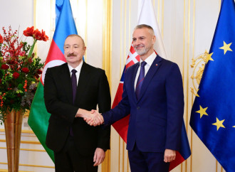 Prezident İlham Əliyevin Slovakiya Milli Şurasının sədri ilə təkbətək və geniş tərkibdə görüşləri olub